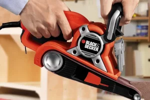 Lijadora de banda Black and Decker KA88-QS