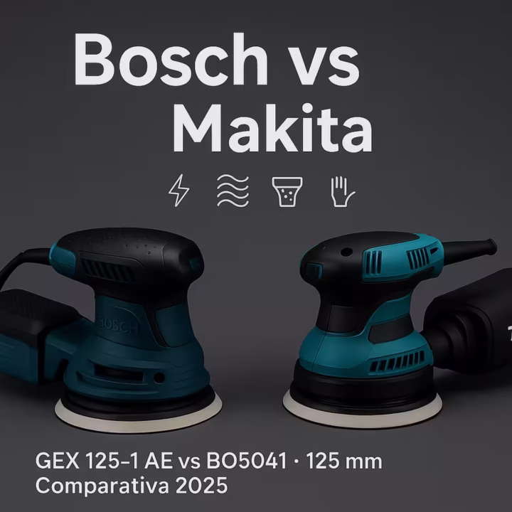 Comparativa de Bosch vs Makita