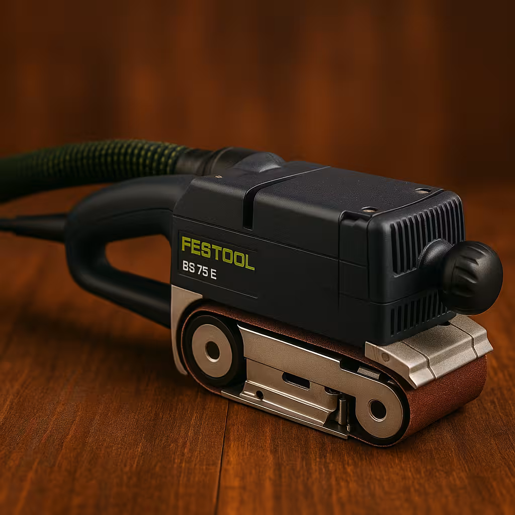 Festool BS 75 E-Plus con aspiración y maletín Systainer