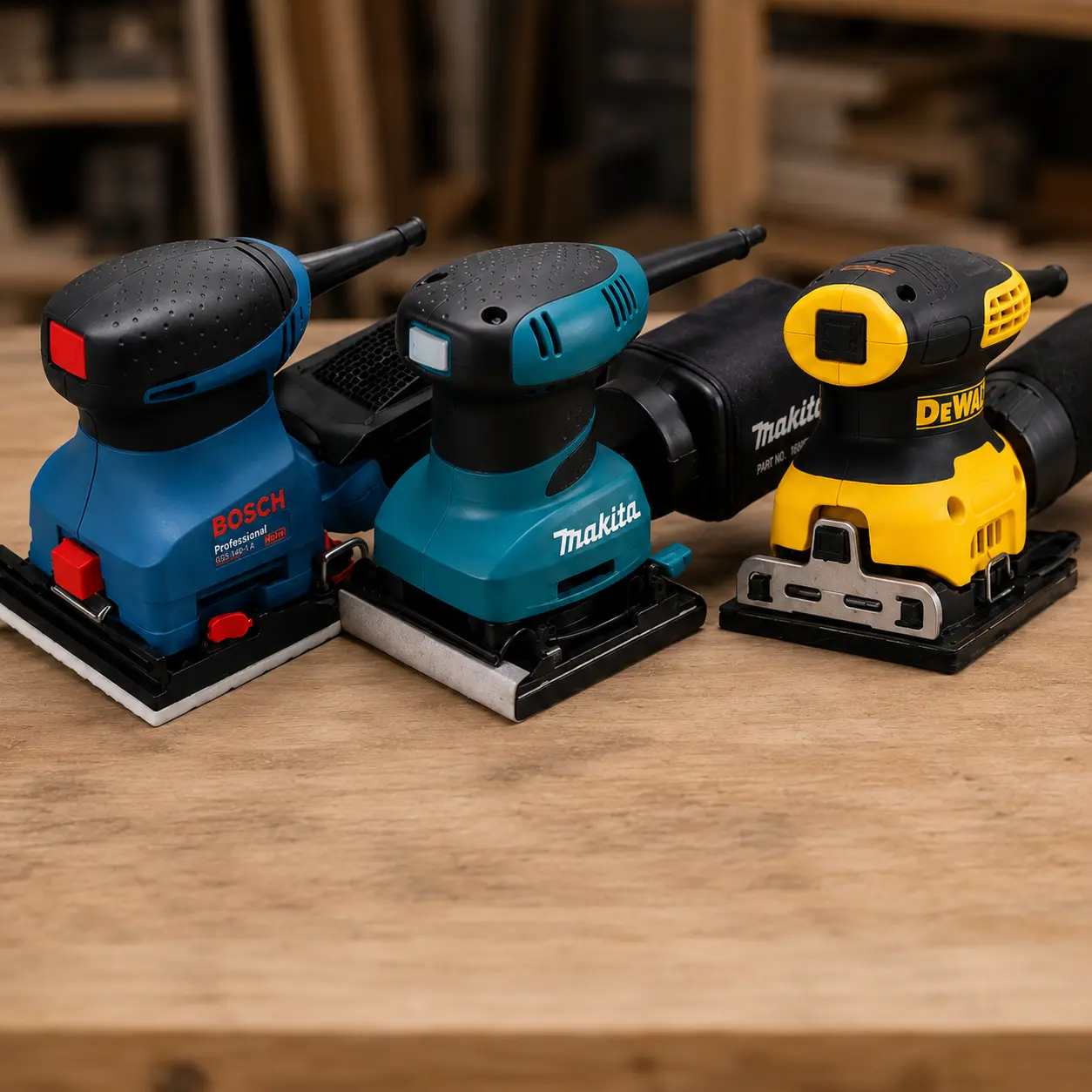 Bosch GSS 140 A Professional lijadora orbital 1/4 de hoja