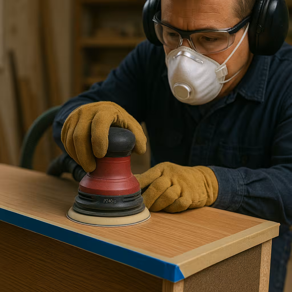 Lijar muebles con chapa atravesar con platos