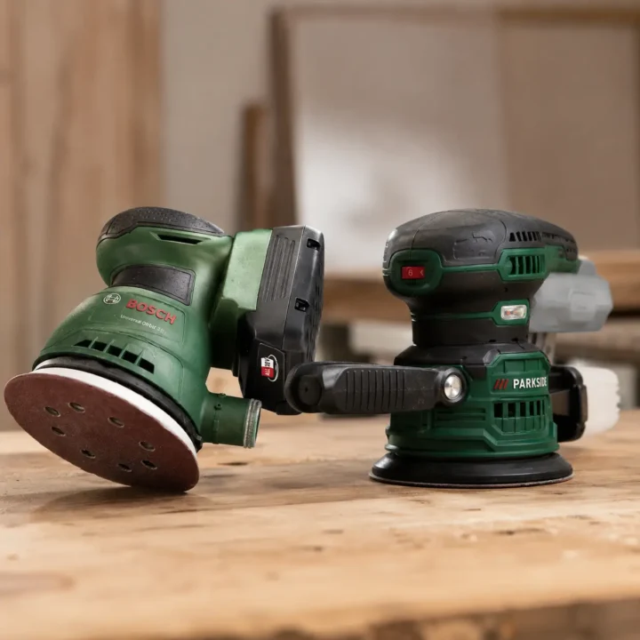 Comparativa Bosch EasyOrbit 18V-10 vs Parkside PAEXS 20-Li B2