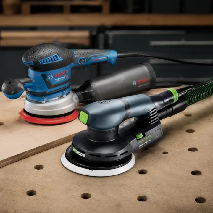 Comparativa Bosch GEX 40-150 vs Festool ETS EC 1505