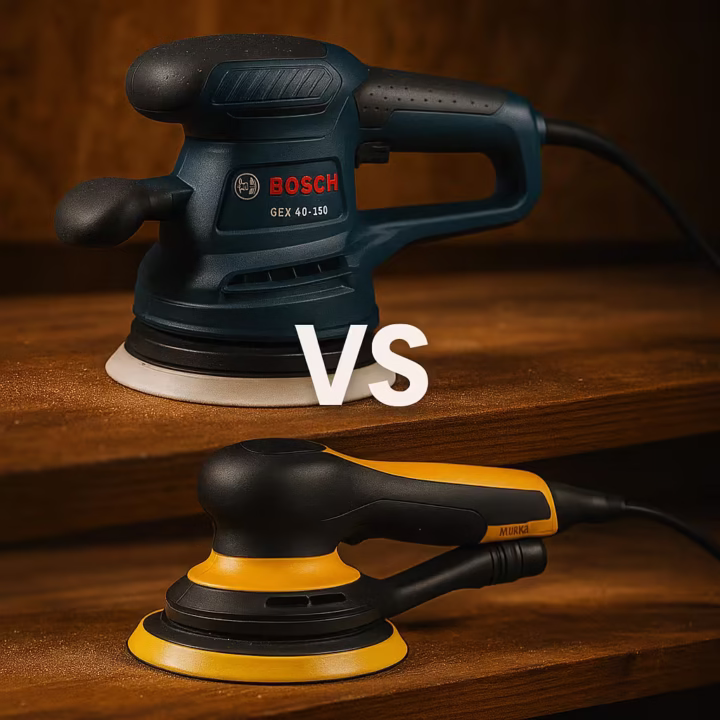 Comparativa Bosch GEX 40-150 vs Mirka DEROS 650C