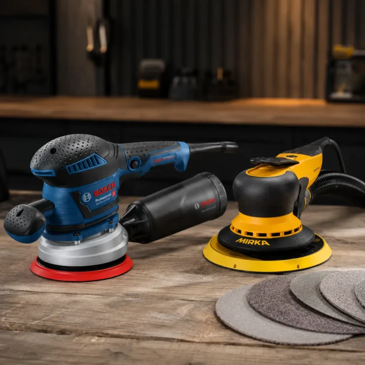 Comparativa Bosch GEX 40-150 vs Mirka DEROS 650CV