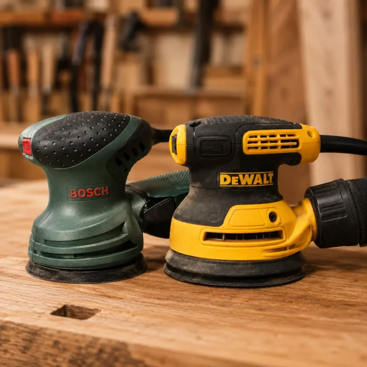 Comparativa Bosch PEX 220 A vs DeWalt DWE6423 cuál elegir según tu uso