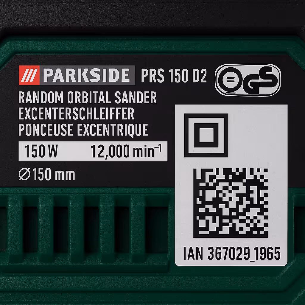 Guía visual: cómo comprobar el fabricante real de Parkside usando el número IAN.