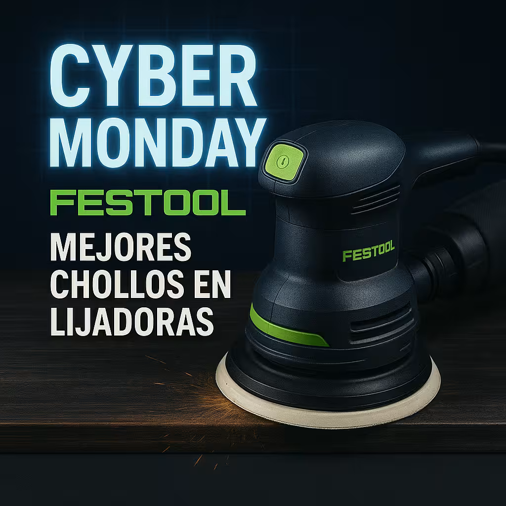Cyber Monday Festool mejores chollos en lijadoras