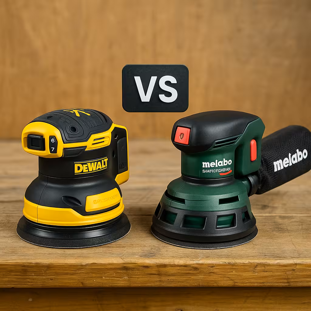 DeWalt DCW210N vs Metabo SXA 18 LTX 125 BL ¿cuál comprar en 18 V Ø125