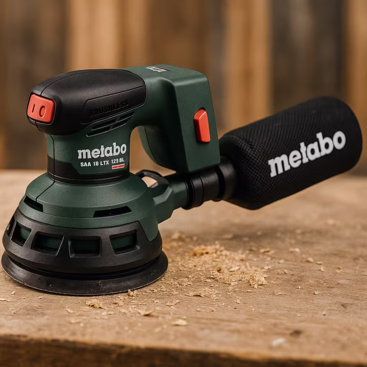 Lijadora Excentrica a bateria Metabo SXA 18 LTX 125 BL