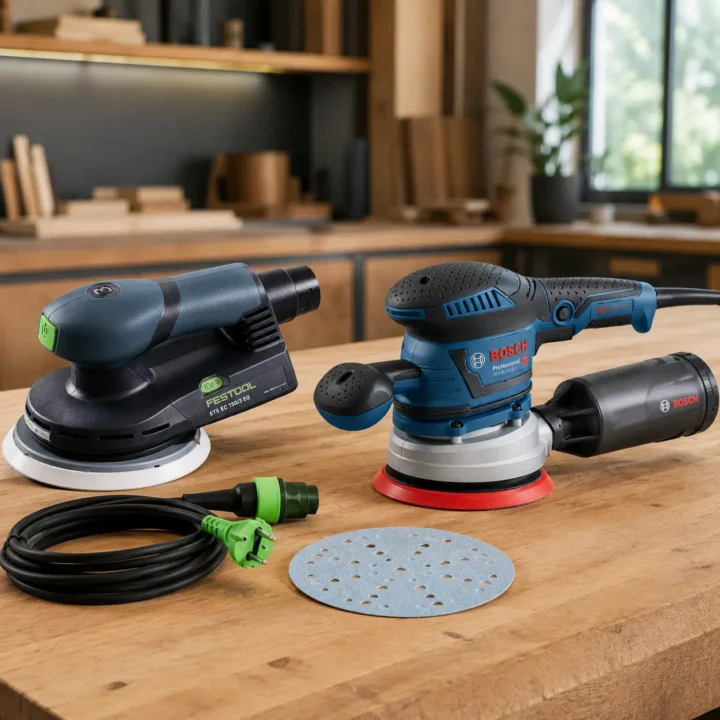 Comparativa Festool ETS EC 1503 vs Bosch GEX 40-150