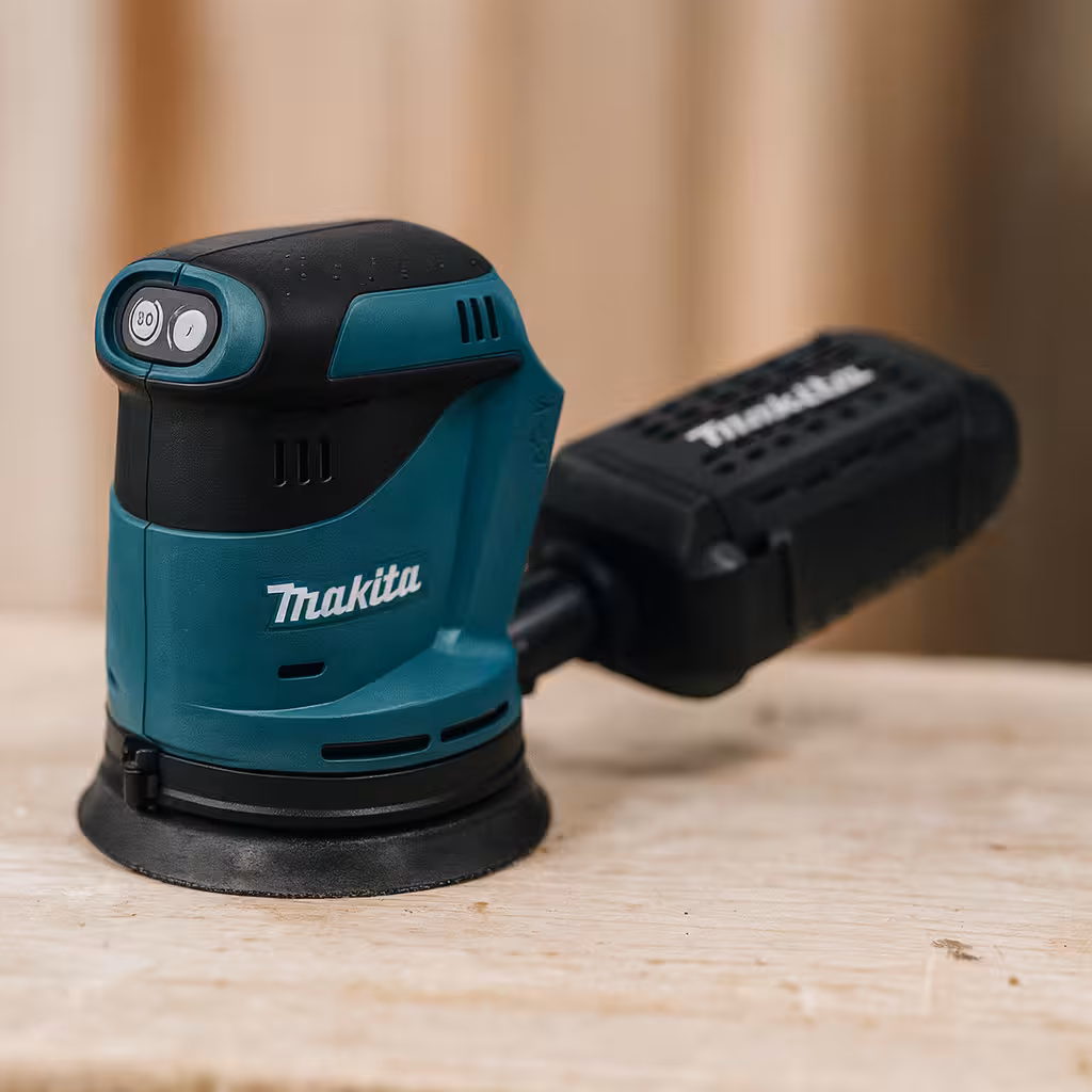 Lijadora sin cable Makita DBO180Z 125 mm, órbita 2,8 mm, 79,511k