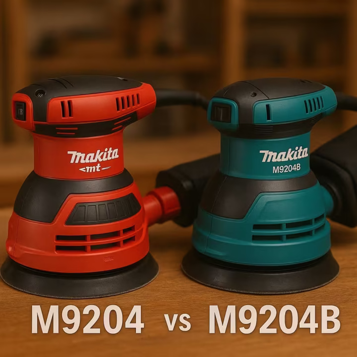 Analisis Makita M9204 vs M9204B diferencias reales, para quién es cada una
