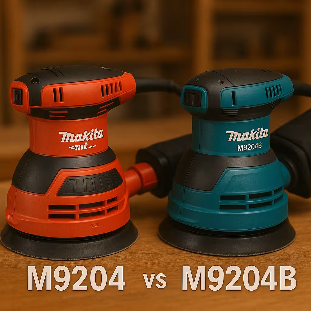 Analisis Makita M9204 vs M9204B diferencias reales, para quién es cada una