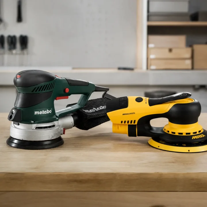 Comparativa Metabo SXE 450 TurboTec vs Mirka DEROS 650CV