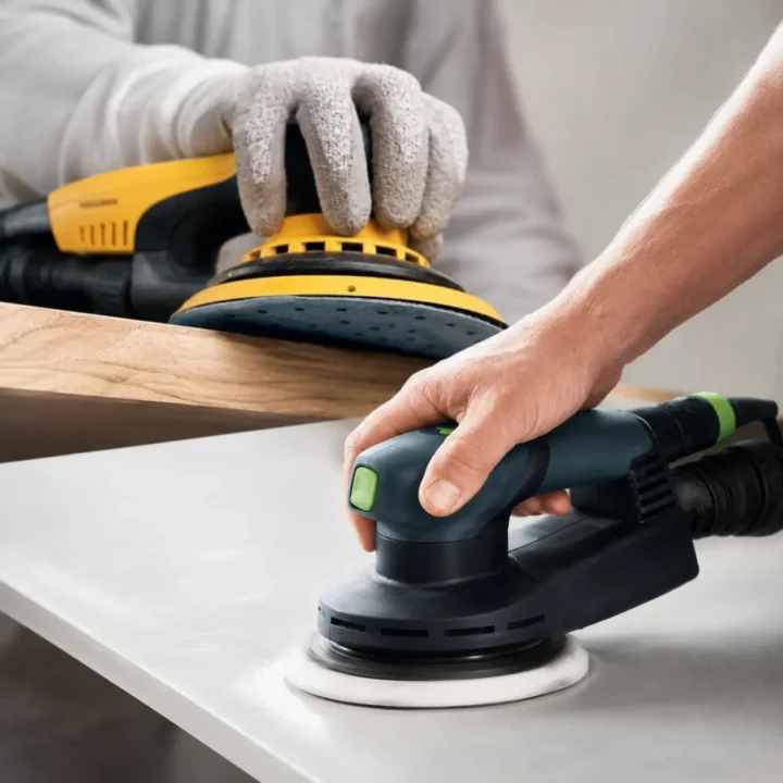 Mirka DEROS 650CV vs Festool ETS EC 1505 cuál elegir para acabado, control y polvo