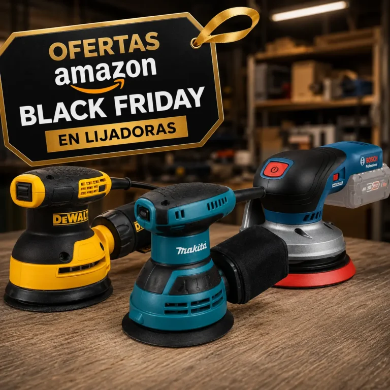 Ofertas Amazon Black Friday en lijadoras baratas en temporada