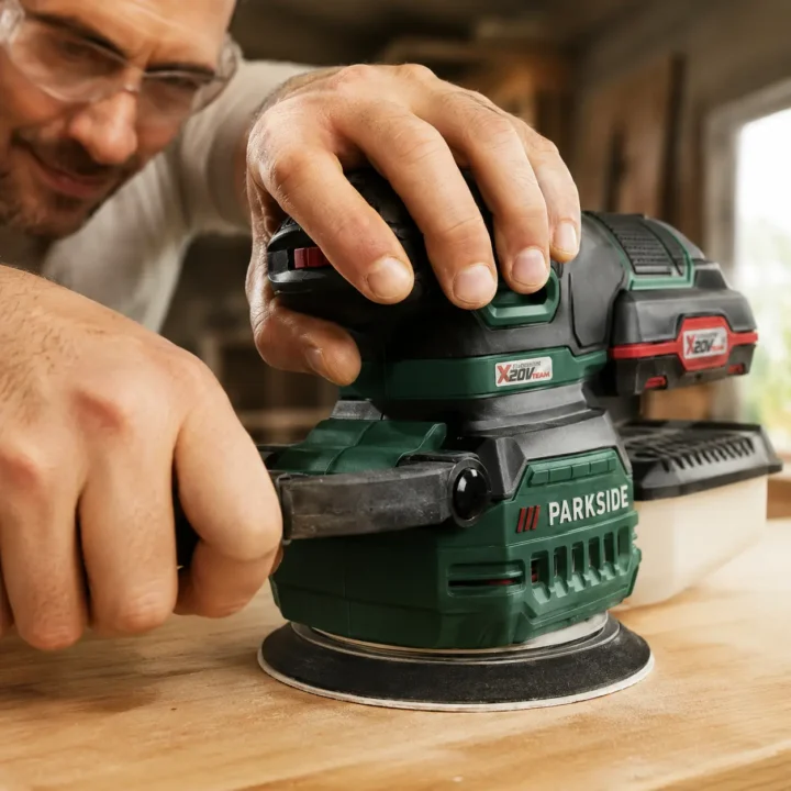 PARKSIDE® PAEXS 20-Li A1 lijadora excéntrica a batería X20V (Ø125 mm)