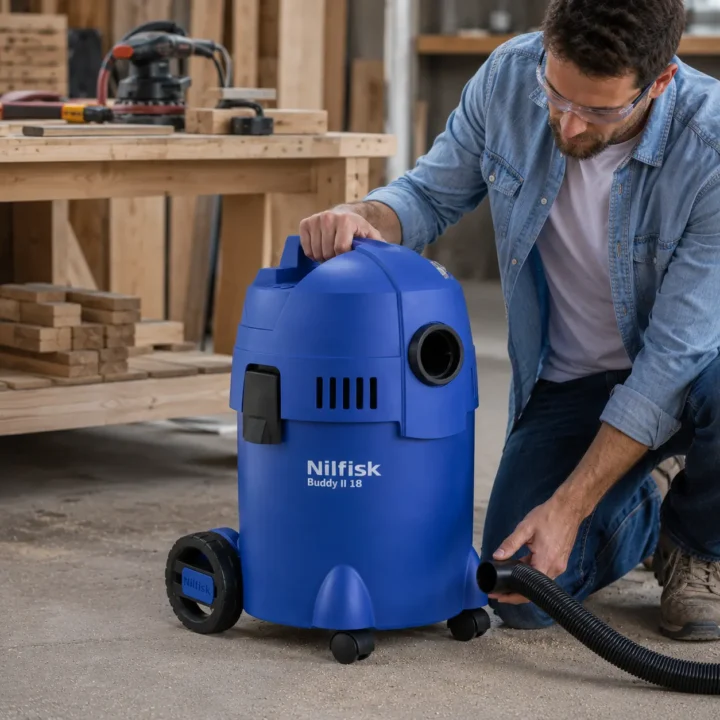 Aspirador de Agua y Polvo Nilfisk Buddy II 18L