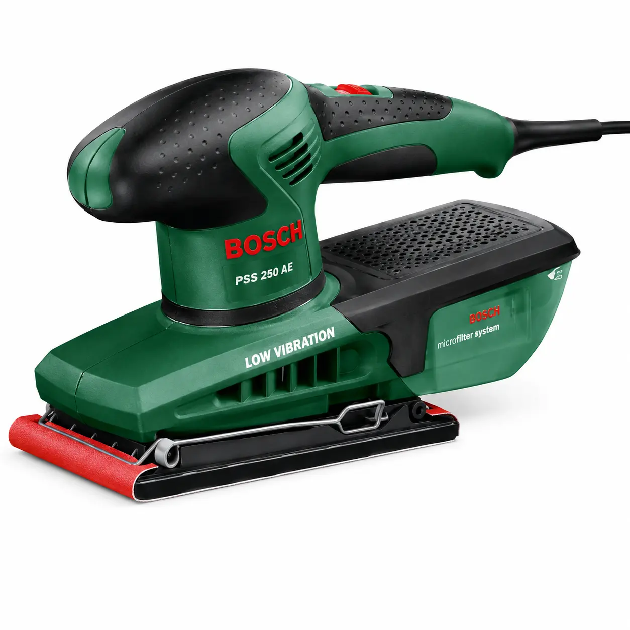 Bosch PSS 200 AC lijadora orbital rectangular