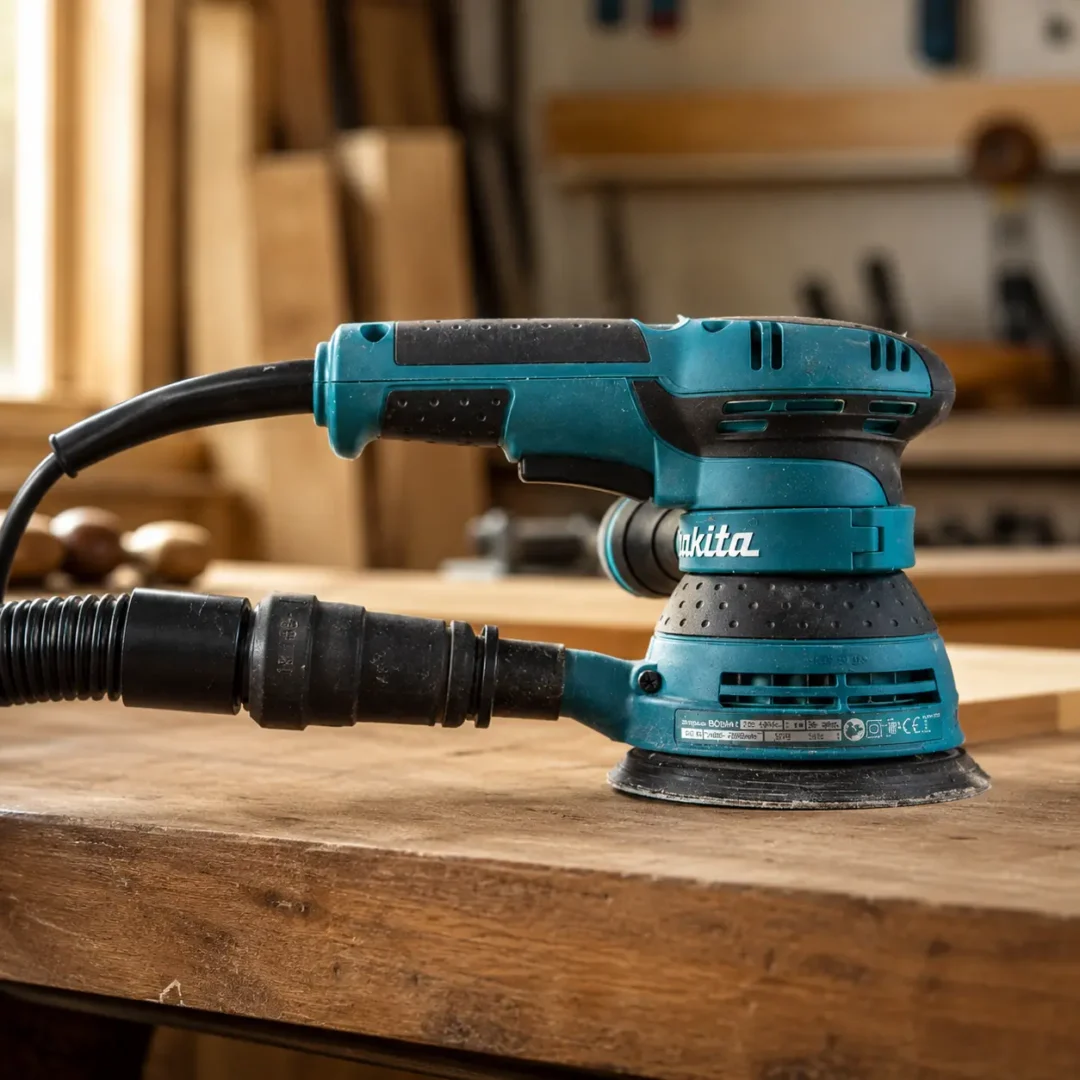 Lijadora eléctrica con cable Rotorbital Makita BO5041