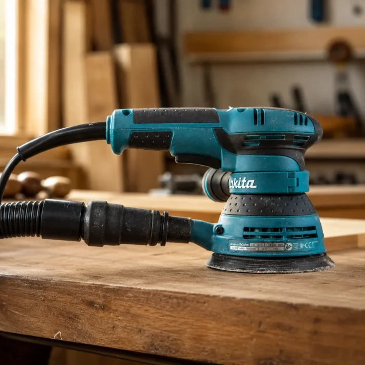 Lijadora eléctrica con cable Rotorbital Makita BO5041